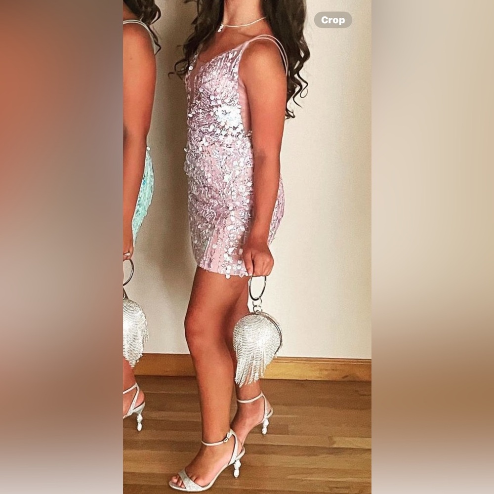 Sequin Embellished cocktail Dress